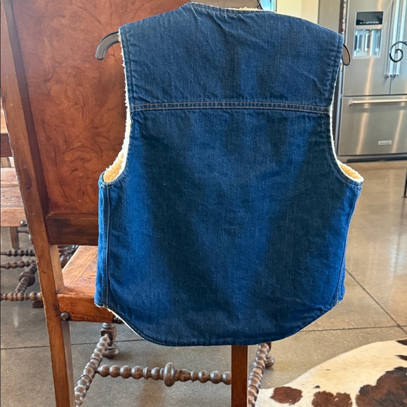 Carhartt Dark denim Vest with Sherpa Lining - Picture 4 of 7